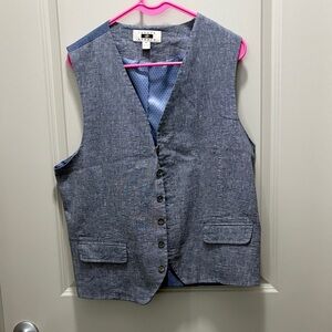 Joseph Blue Men's Vest